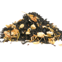 Schwarzer Tee mit Jasminblüten