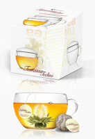 Teetasse aus Glas für Teeblumen